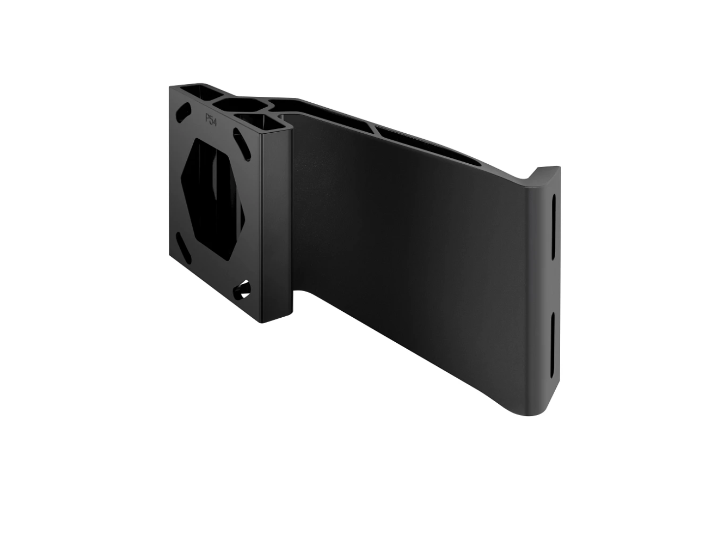 Minn Kota Raptor Jack Plate  5"-125 mm lengte, 4"-100 mm hoog zwart, links - 00461081 1 - 00461081
