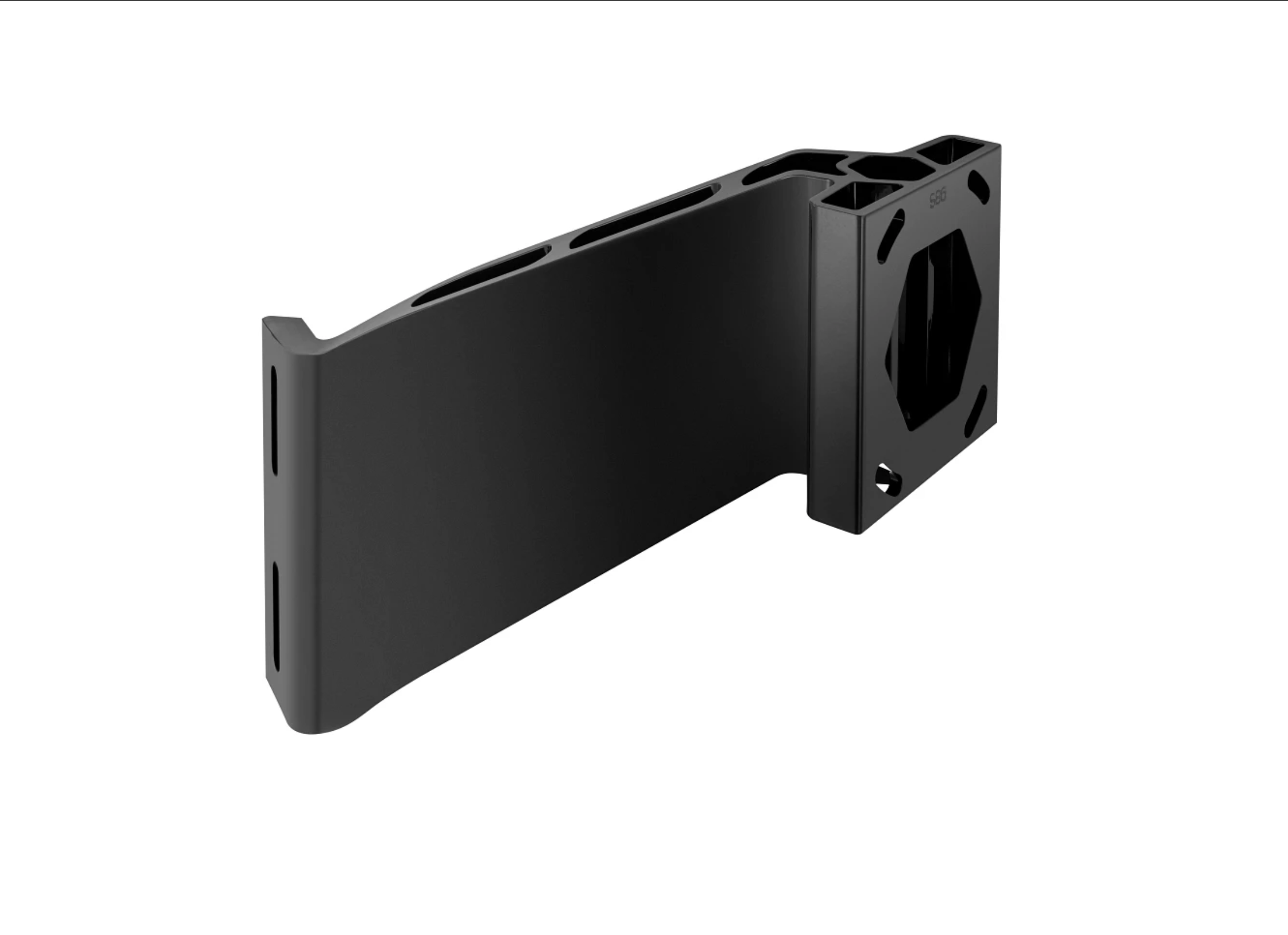 Minn Kota Raptor Jack Plate  8"-200 mm lengte, 6"-152 mm hoog zwart, rechts - 00461082 1 - 00461082