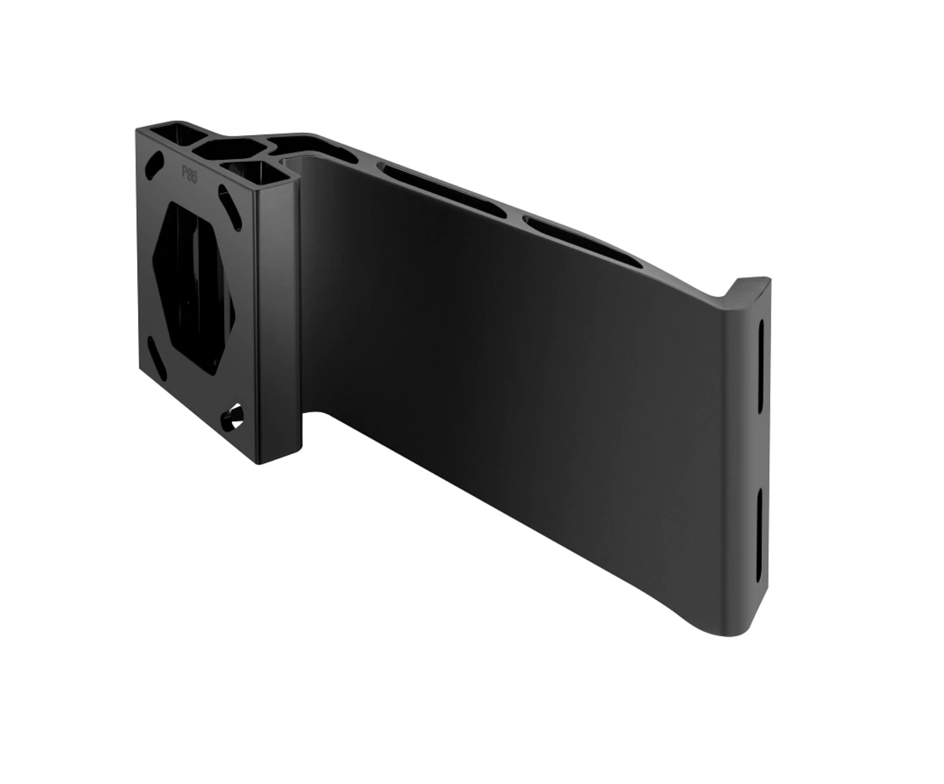 Minn Kota Raptor Jack Plate  8"-200 mm lengte, 6"-152 mm hoog zwart, links - 00461083 1 - 00461083