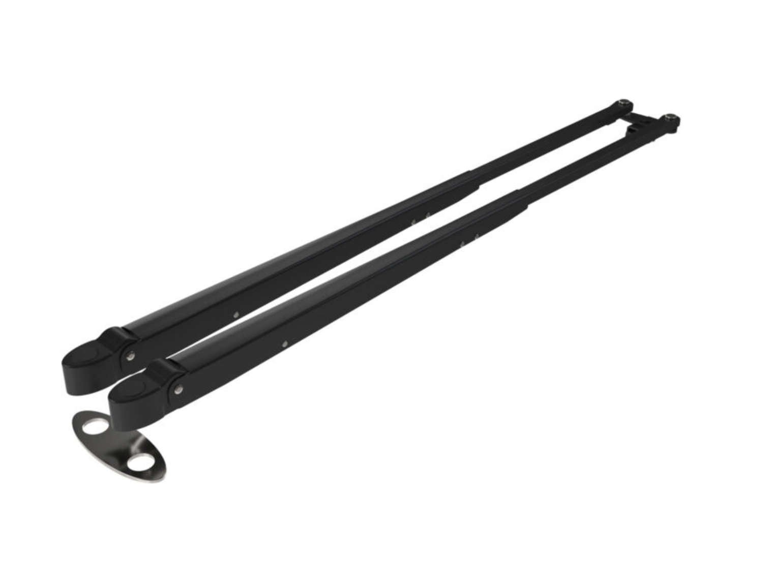 Roca Parallelarm W38, RVS electr.gepolijst 470-750mm - 00500969 1 - 00500969
