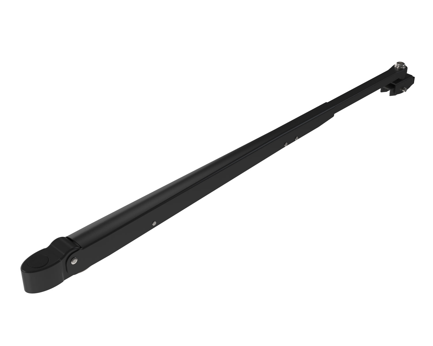 Roca Standaard arm W25/38, Zwart/RVS 630-900mm - 00500988 01 - 00500988