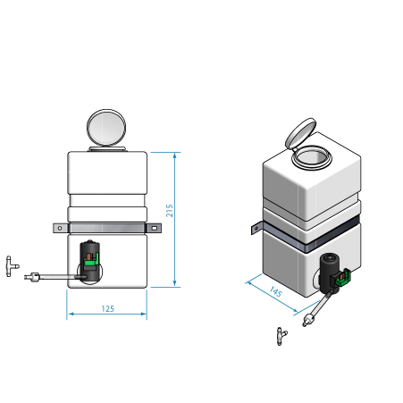 Roca Ruitensproei-Installatie, 24 Volt - 00501046 4 - 00501047
