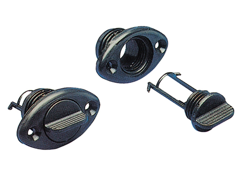 Lensplug Ovaal 53.4x33 Mm Bev Zwart - 00551417 01 small - 00551417