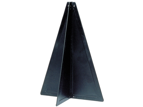Signaalkegel Zwart Kunststof H=47cm - 00558004 01 small - 00558004