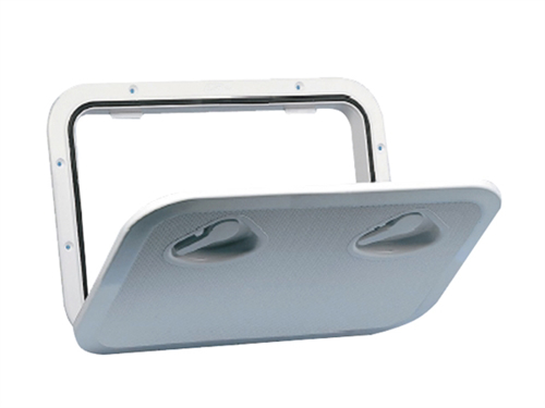 Top Line Inspectieluik 460x510mm, zonder slot, wit - 00558270 01 small - 00558270