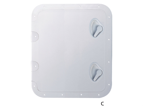 Inspectieluik 46.3x51.7cm Z/Slot Wit - 00558340 01 small - 00558340