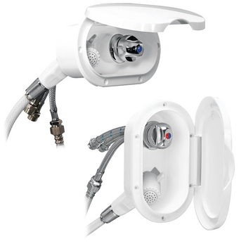 NR Inbouwdouche met chromen douche, mengkraan, 3 m slang en chromen deksel - 00559125 03 small - 00559125