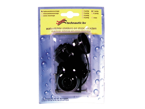 W.D Stopkontakt Opbouw 6 Polig - 00570906 03 small - 00570906