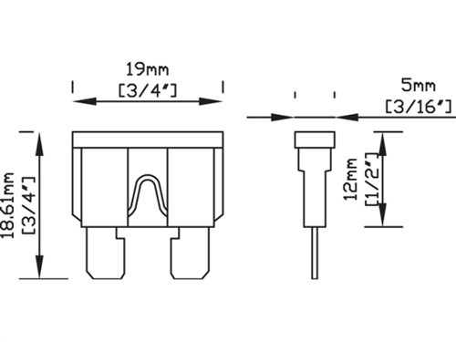 BEP ATC steekzekering 20 Amp - per stuk - 00598850 02 small - 00598850