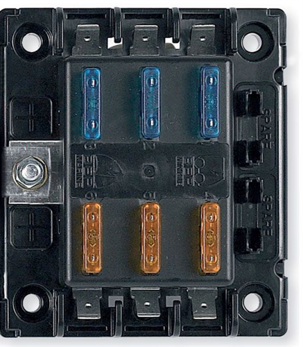 BEP 6-voudige, afgedekte zekeringhouder Quick Connect - 00599142 02 small - 00599142