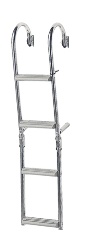 NR RVS Zwemtrap kantelbaar dekmontage small 2+2 treden, 1050 mm - 00599358 01 small - 00599358