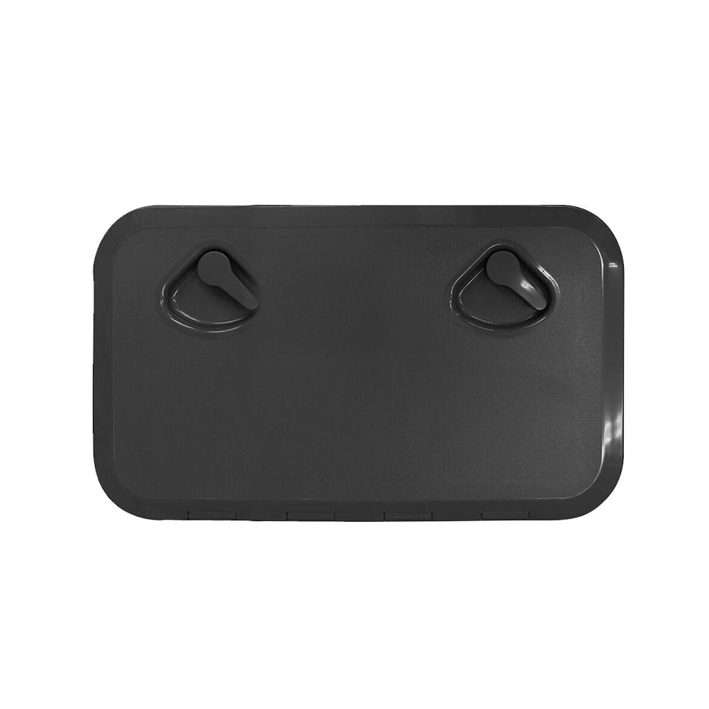 Inspectieluik Top Line 243x607mm zonder slot zwart ISO12216 - 00599377 1 - 00599377