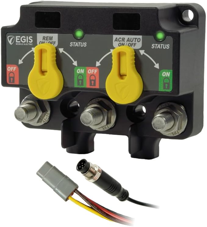 Egis Mobile XD NMEA 2000 Dual - (VSR/VSR), w/Knobs - 8P DT, Retail Pack - 00599501 - 00599501