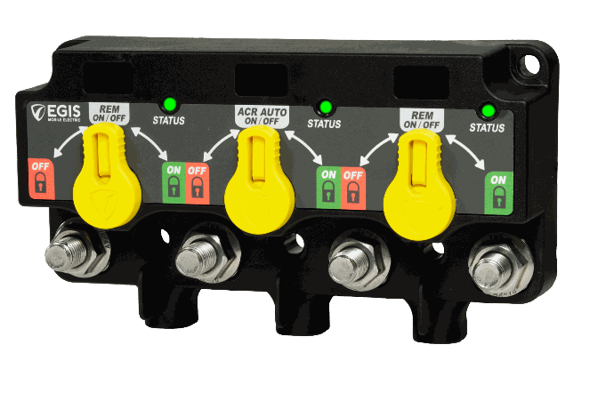 Egis Mobile XD Flex 2 Triple - (Mech/VSR/Mech), w/Knobs - Flying Wires, Retail Pack - 00599509 - 00599509