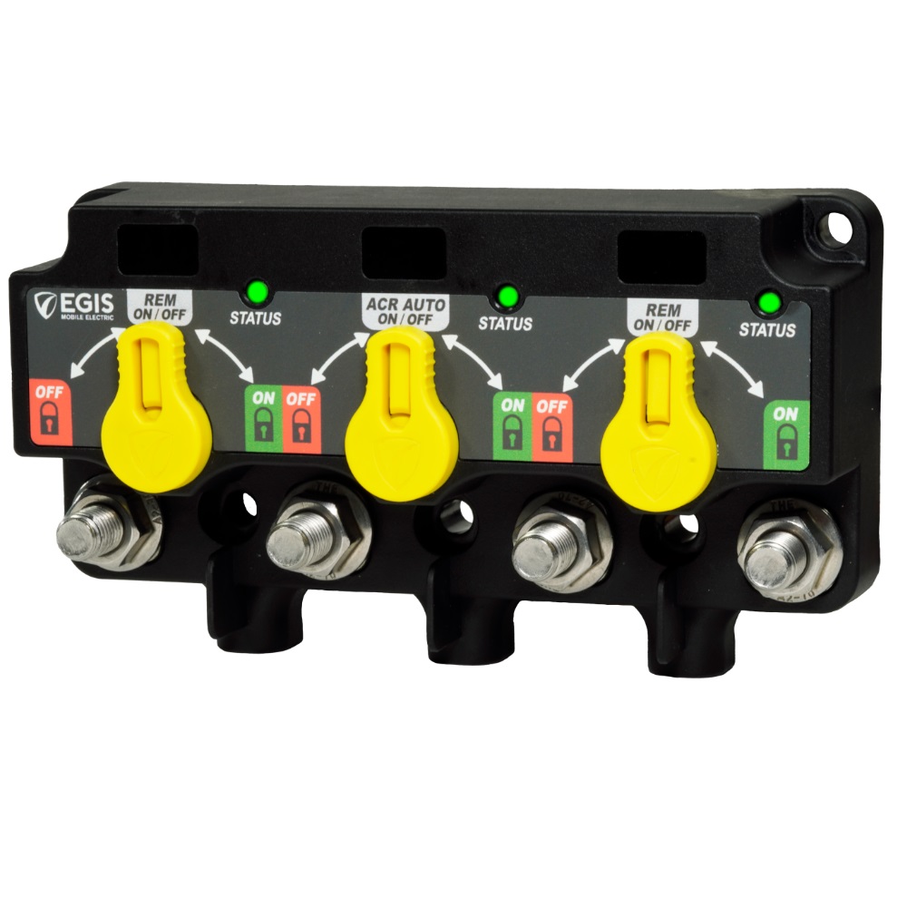 Egis Mobile XD Flex 2 Triple - (Relay/Relay/Relay), w/Knobs - Flying Wires, Retail Pack - 00599513 1 - 00599513