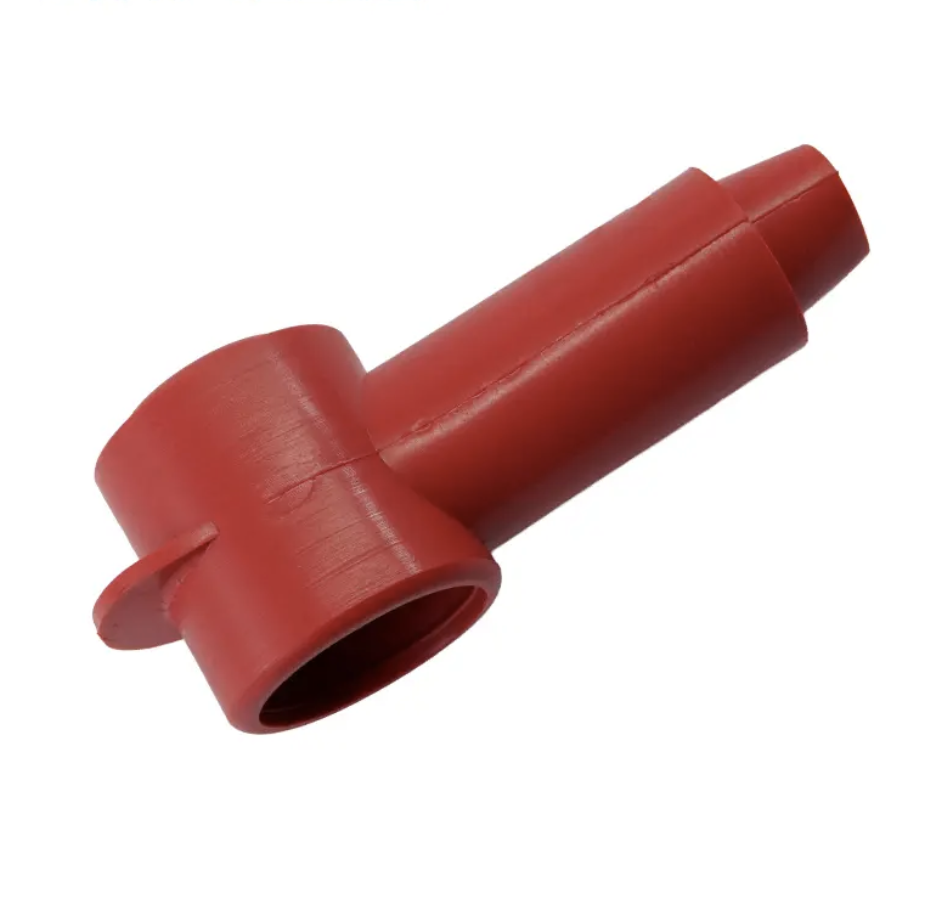 Egis Mobile CableCap Stud Insulator, 4/0 to 3/0 AWG, Red, Retail Pack - 00599562 1 - 00599562