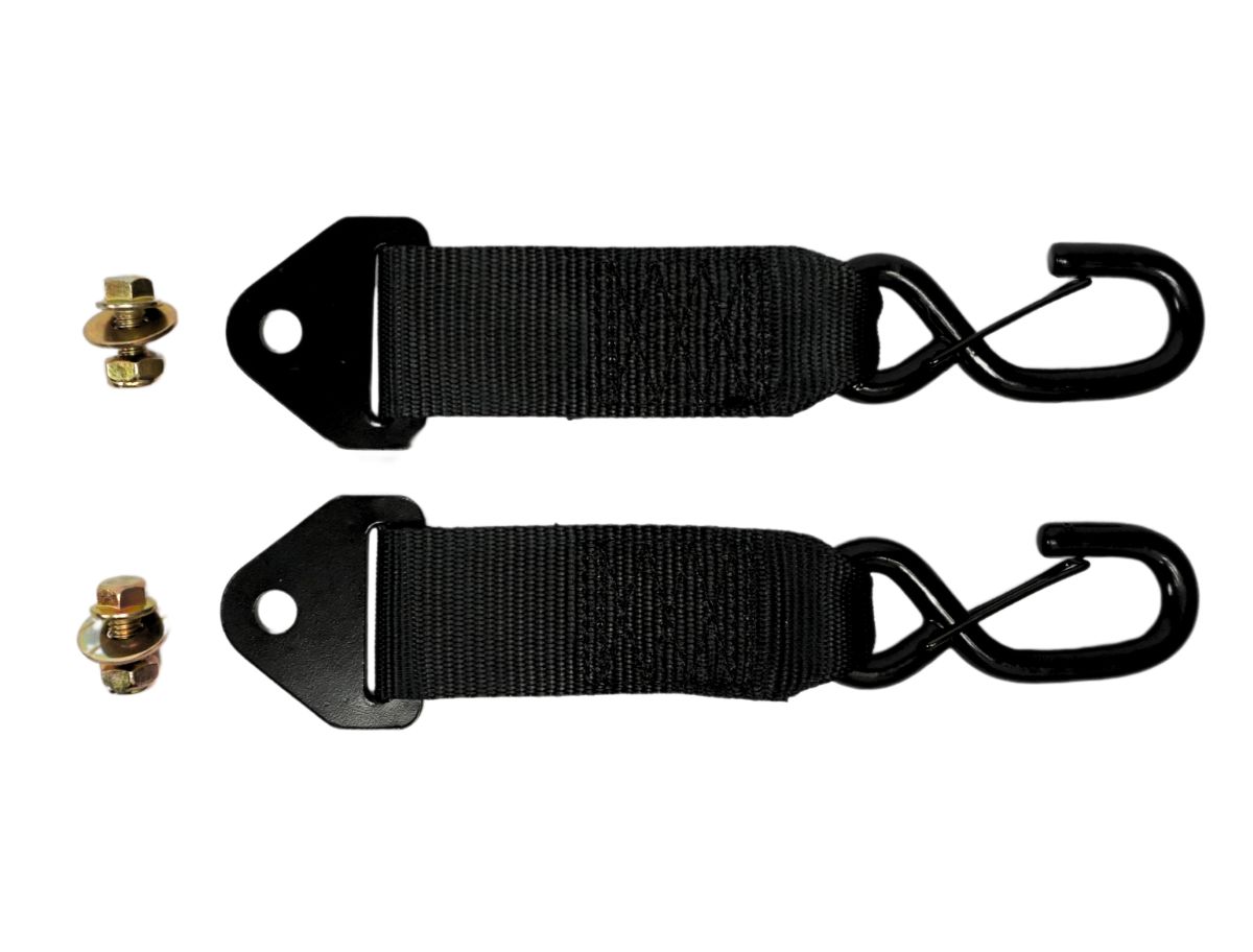 Speedstrap S-Hook adapters tbv autom. oprolbare spanbanden, 2 st. - 00631002 1 - 00631002