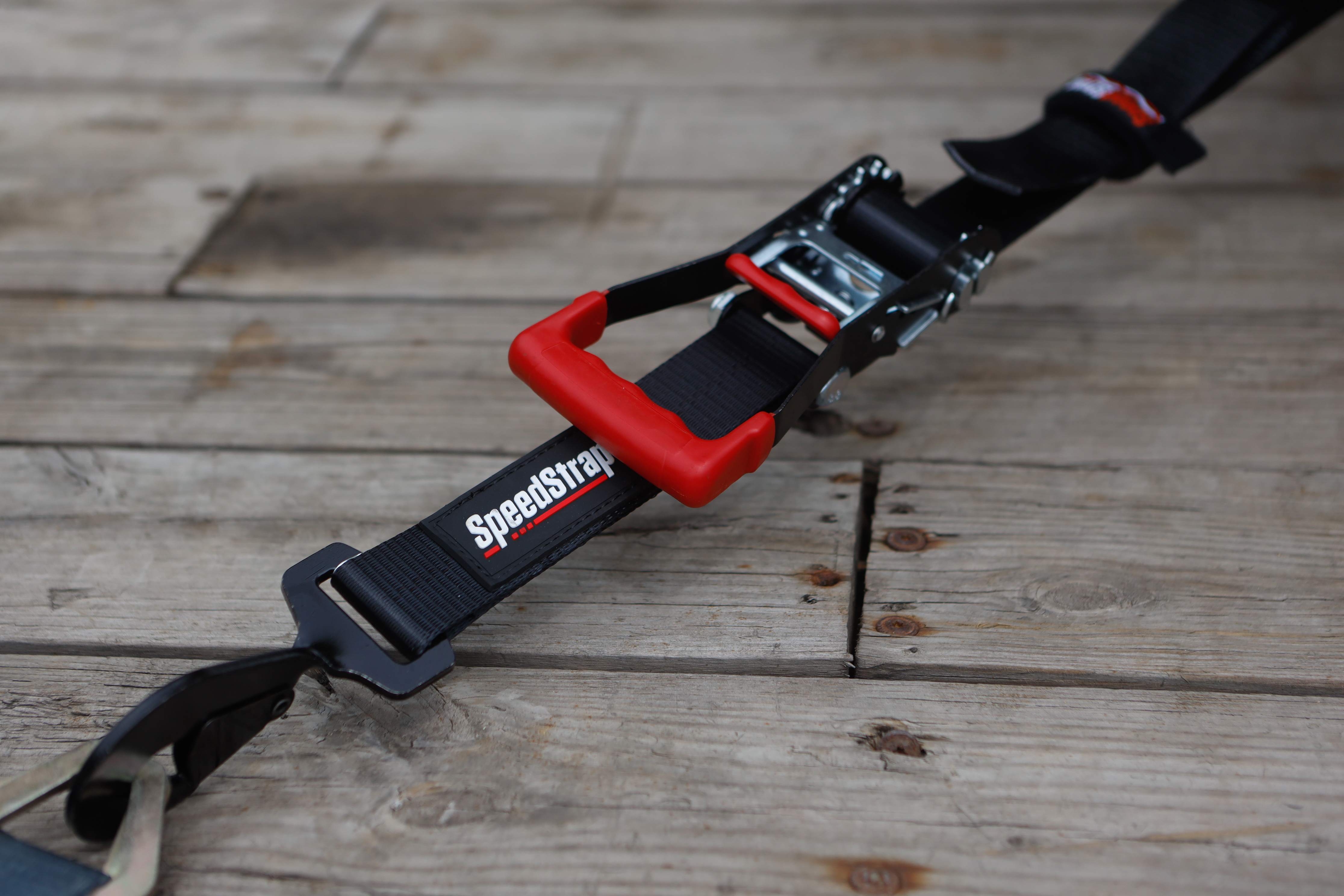 Speedstrap 50 mm Ratchet Tie-down spanband, haak en lus, 300 cm, zwart - 00631020 4 - 00631020