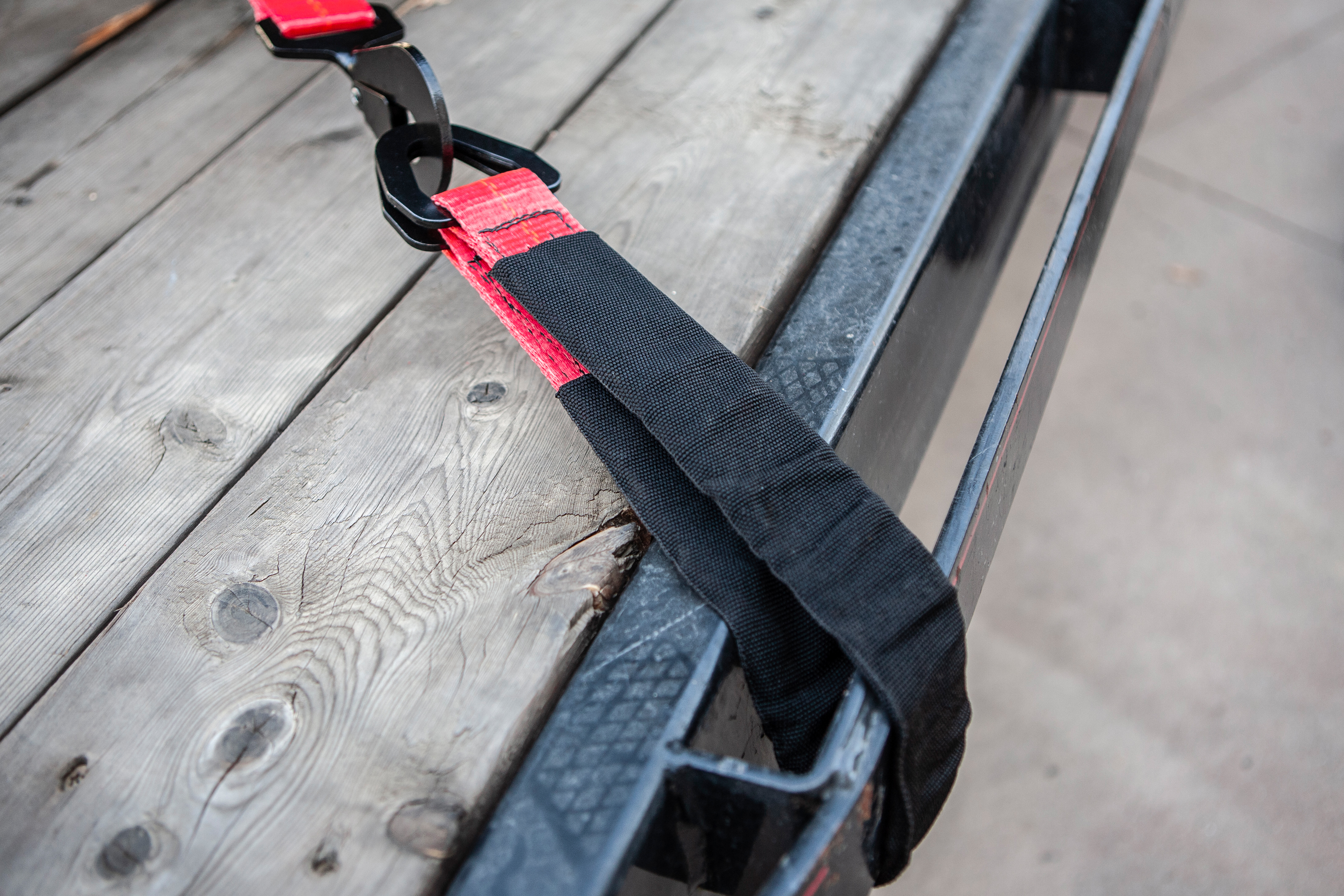Speedstrap 50 mm Axle strap verlenging, D-ringen en hoes, 76 cm, zwart - 00631022 2 - 00631022