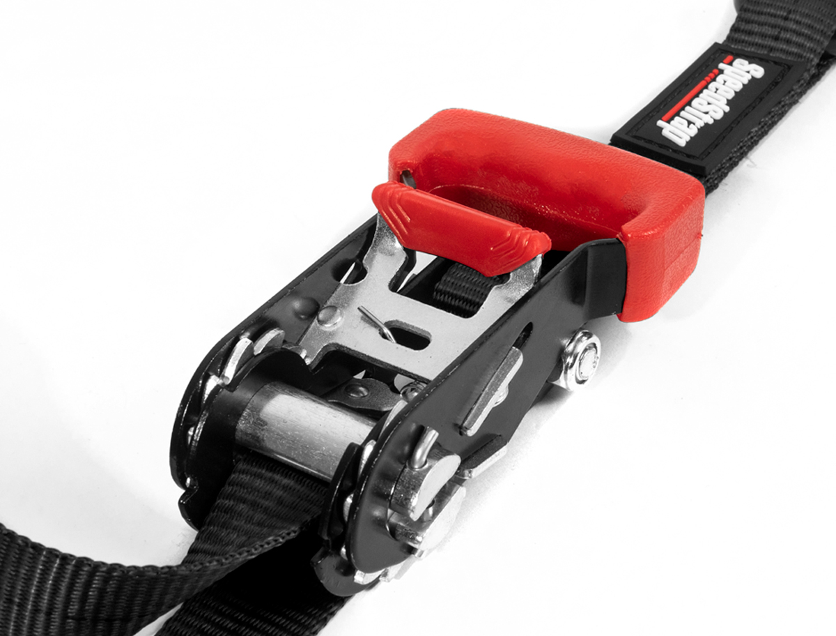 Speedstrap 25 mm Heavy Duty KIT, Ratchet Tie-down, s-haken en lus, 450 cm, zwart - 00631024 2 - 00631024
