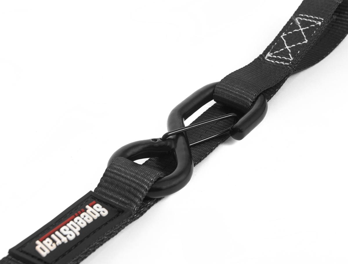 Speedstrap 25 mm Cam-Lock Kit, Tie-down, s-haken en lus, 300 cm, zwart - 00631025 3 - 00631025