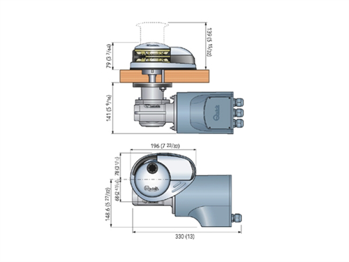 Quick Prince DP2 700W/12V/8mm kaapstander - 00632651 02 small - 00632651