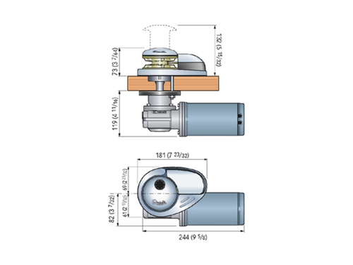 Quick Prince DP1 300W/12V/6mm kaapstander - 00632661 02 small - 00632661