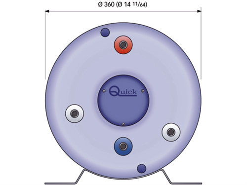 Quick B3 Boiler 40 liter 220V/800 W  - 00681574 02 small - 00681574