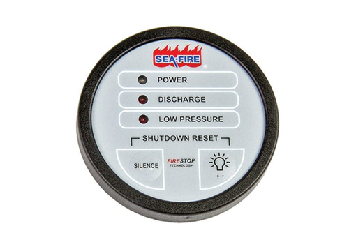SeaFire Brandblus systeemmonitor+motorstop, RJ45, incl. hoge temp.sensor, rond - 00700175 01 small - 00700175
