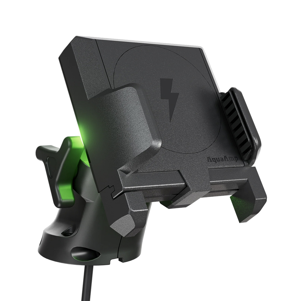 AquaAmp 915X-ARM Verticale verstelbare klemhouder met LED, 15W Qi2, sterke magneet - 00711352 1 - 00711352