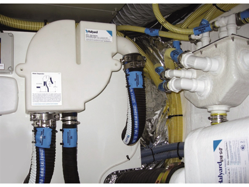 Halyard Waterseparator 63/60mm ingang - 90 graden 50mm uitgang - 01500353 04 small - 01500353