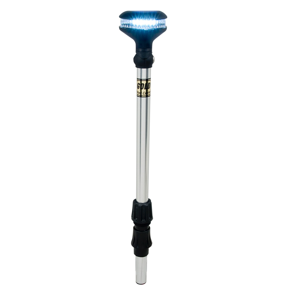 Perko Stealth Wit paallicht LED 12v/135cm 40&deg; verstelb.lens - 04713473 2 - 04713473