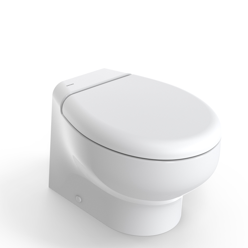 Tecma Kunststof Bril en deksel (wit) Silence Plus/2G - 26000165 1 - 26000165