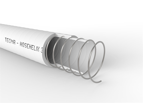 Tecma Hosehelix 38 - pvc sanitairslang - staaldraad versterking, rol 15,25M - 26000212 01 small - 26000212