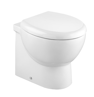 Tecma Kunststof Bril en deksel (wit) Soft Closing Breeze Quick Release - 28111114 01 - 28111114