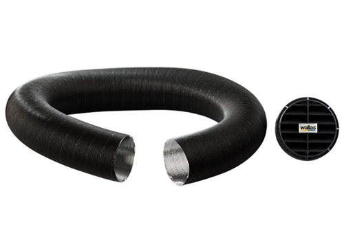 Wallas warmeluchtslang, &Oslash; 60 mm - 50002410 01 small - 50002410
