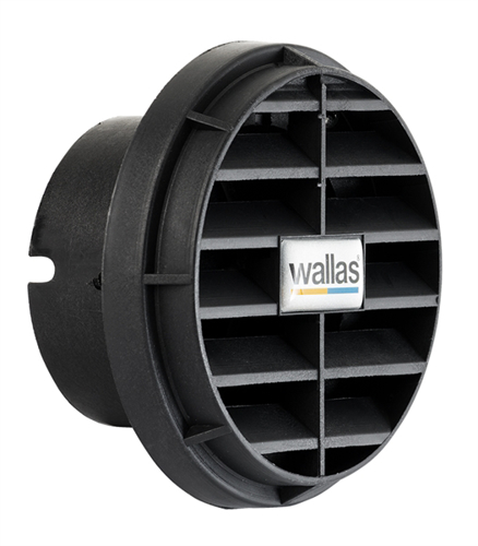 Wallas Uitblaasmond inwendig afsluitbaar, &Oslash; 75mm - 50003411 01 small - 50003411