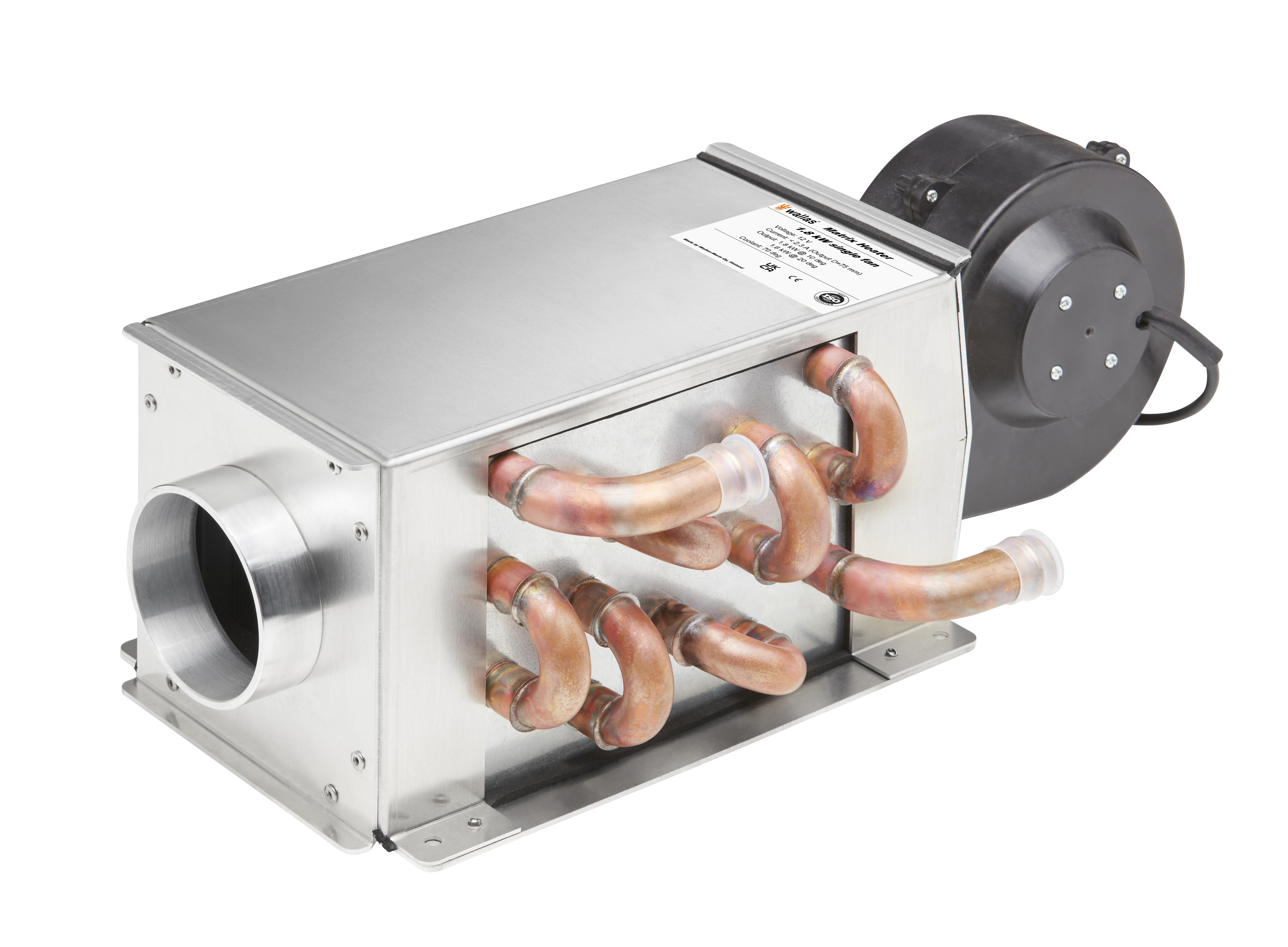 Wallas Matrix heater 1.8 kW, 75 mm - 50007300 1 - 50007300