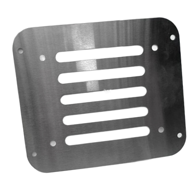 Wallas Eindplaat dubbel 60mm voor 1.8kW Matrix - 50007302 1 - 50007302 50007302