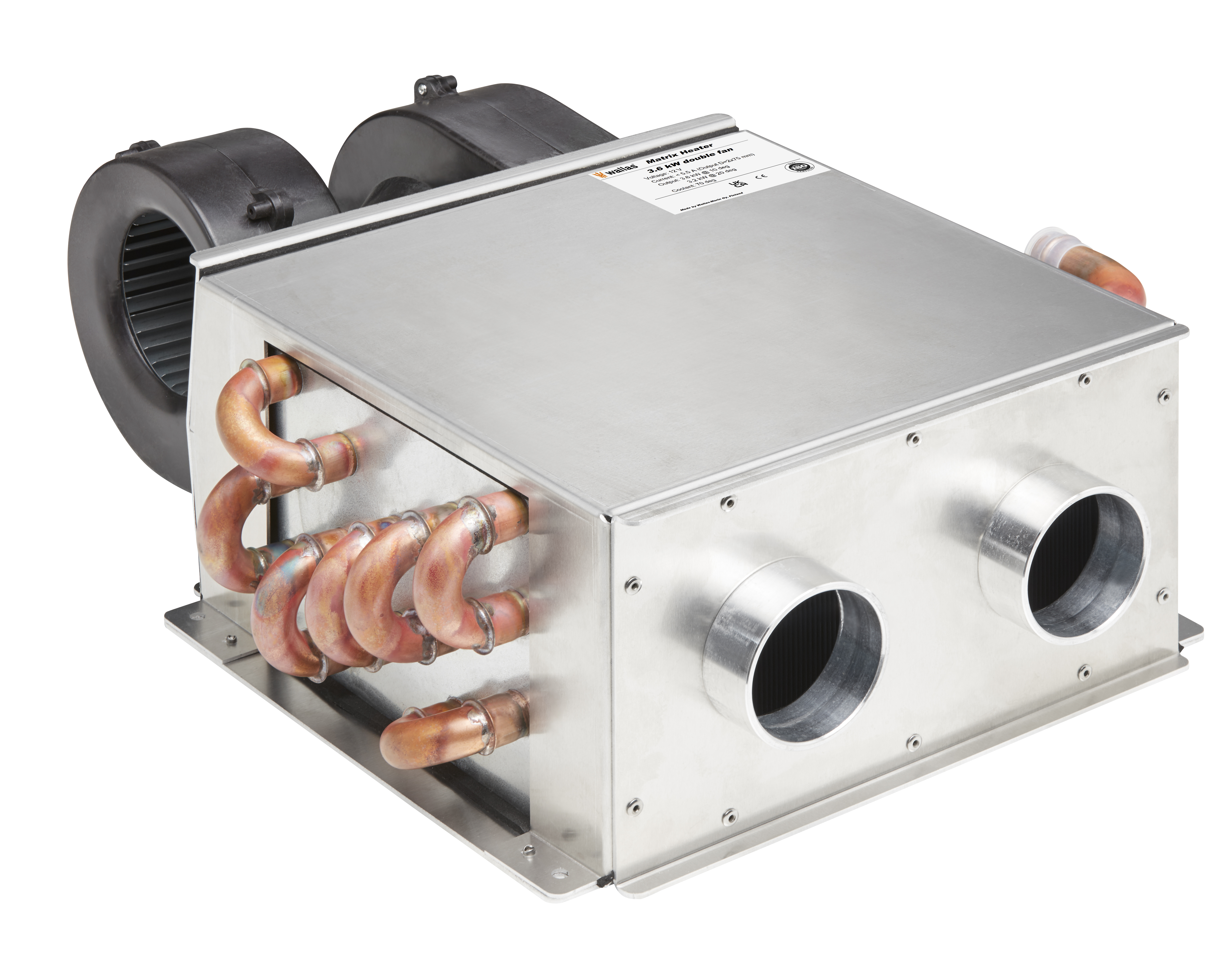 Wallas Matrix heater 3.6 kW, 75 mm - 50007400 2 - 50007400