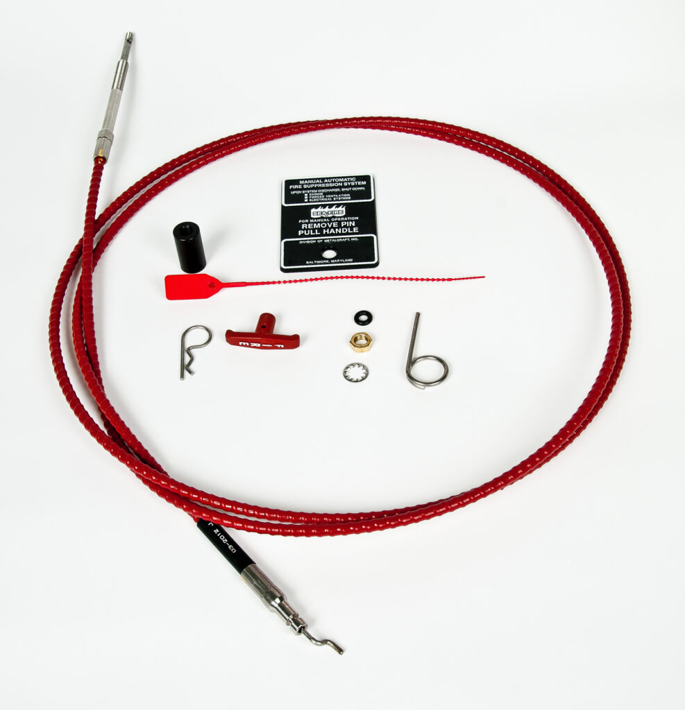 SeaFire Handmatige activeringskabel 28ft/8,54 meter - Sea fire bi directional cable 10 14 - 00700306