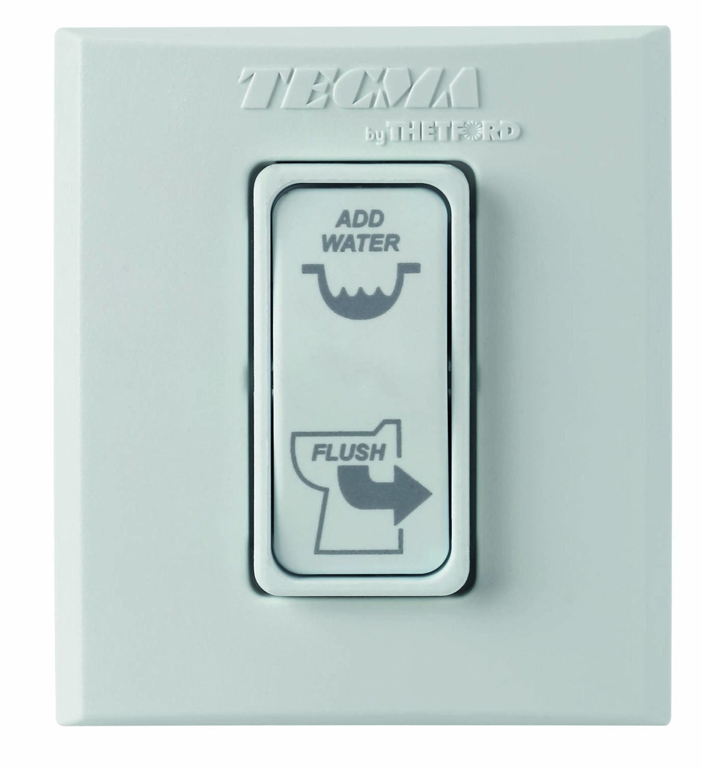 Tecma Compass, Wit, Hoog, 12V, soft closing, eco-schakelaar - Tecma rocker panel - 27121107