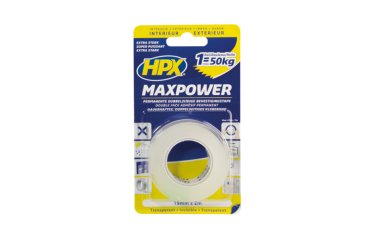 HPX Max Power transparante dubbelzijdige tape