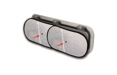 WATERLINE verduistering met muggenhor patrijspoorten