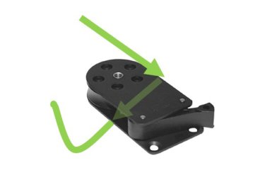 EASYLOCK Keerblok met stopper