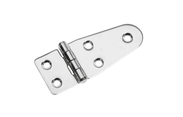 ROCA staartscharnier vlak RVS 100 x 40 mm