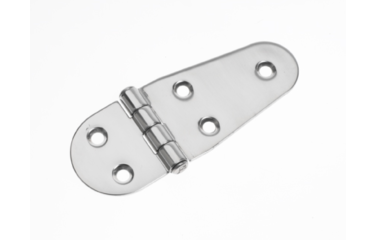 ROCA staartscharnier vlak RVS 107 x 40 mm