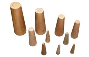 Houten pluggen set