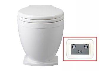 JABSCO Lite Flush toilet met 2‐knops bediening