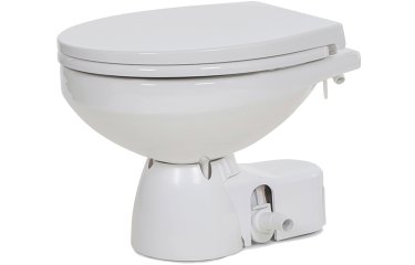 JABSCO Elektrisch toilet Quiet Flush E2 Compact met spoelwaterpomp Soft Closing